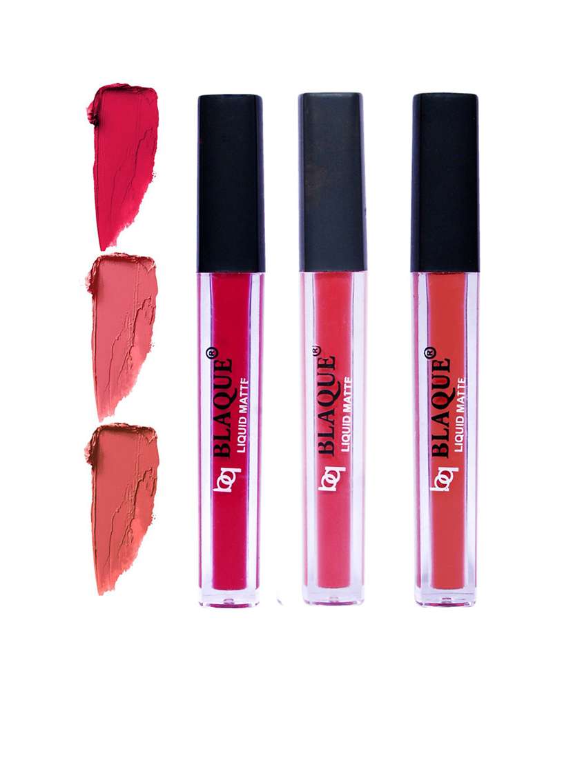 matte liquid lipstick combo of 3 lip color # 104-111-112