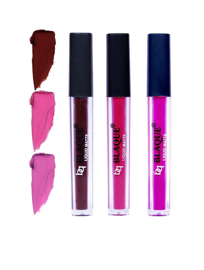 matte liquid lipstick combo of 3 lip color # 106-110-117