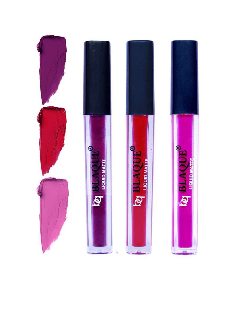 matte liquid lipstick combo of 3 lip color # 103-109-117