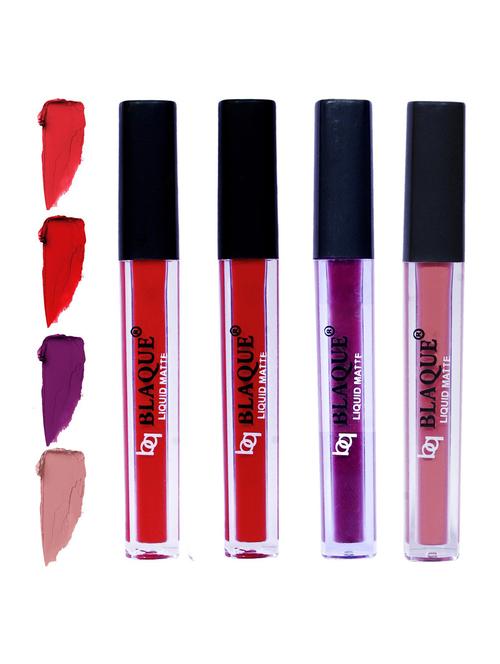 matte liquid lipstick combo of 4 lip color # 101-102-103-116 - 18767129 - Standard Image - 0