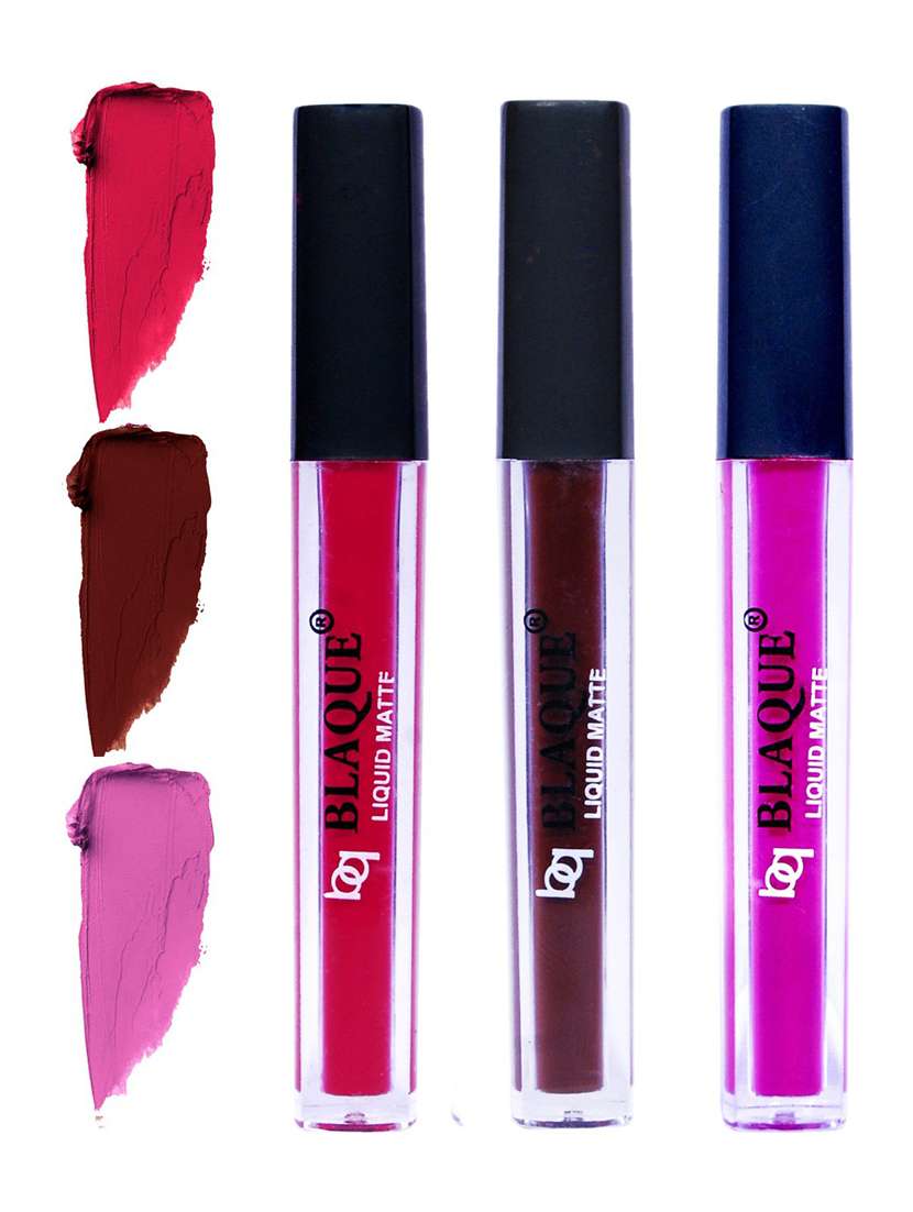 matte liquid lipstick combo of 3 lip color # 104-106-117