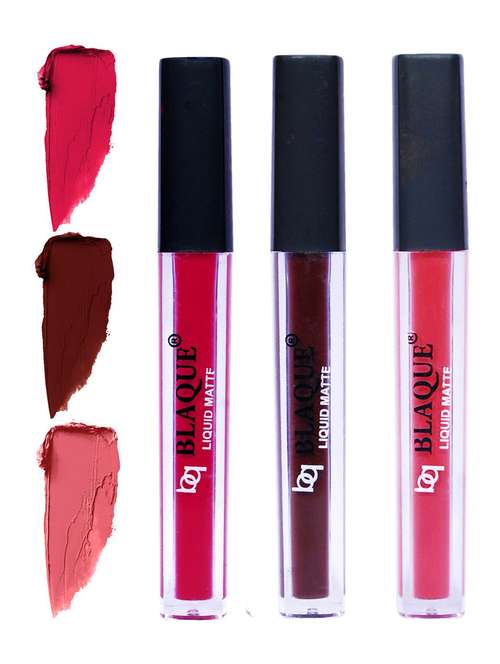 matte liquid lipstick combo of 3 lip color # 104-106-111 - 18767195 - Standard Image - 0