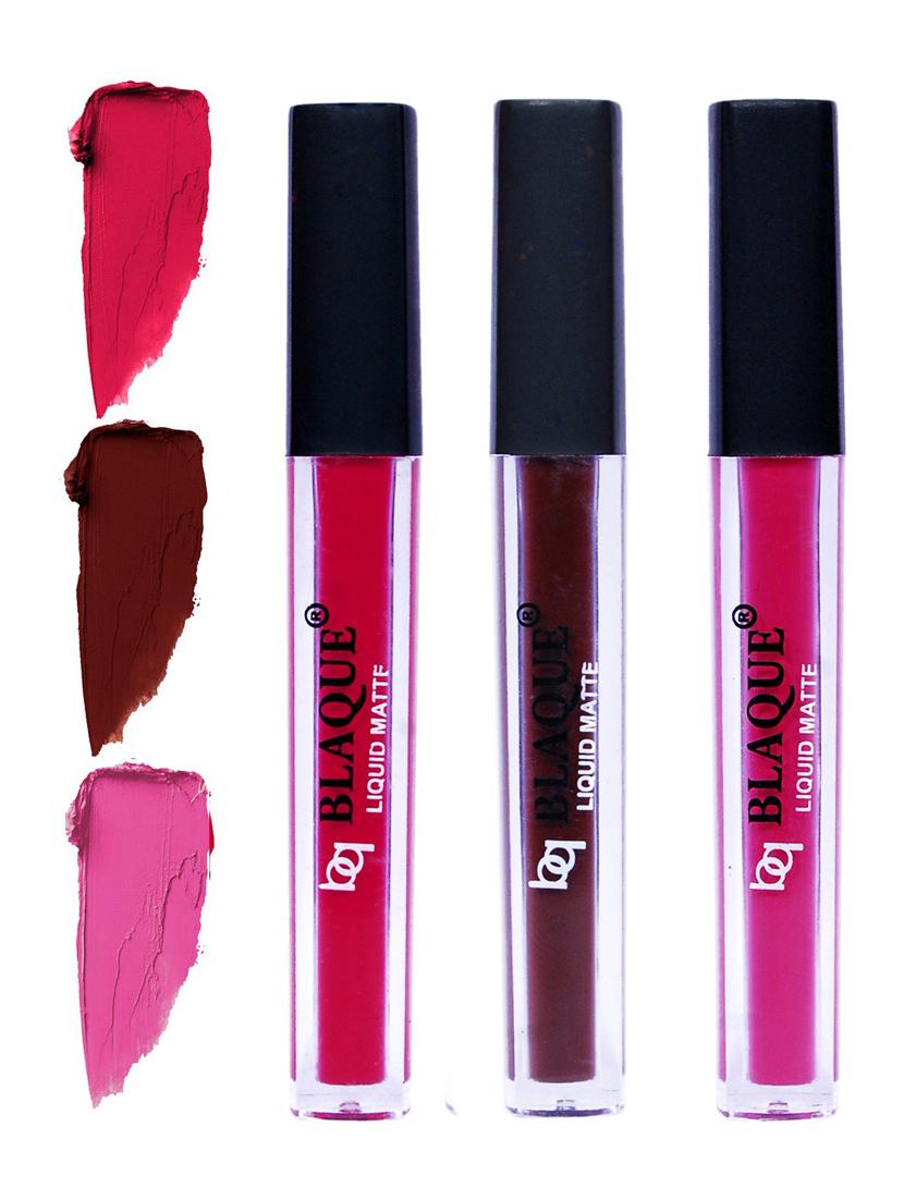 matte liquid lipstick combo of 3 lip color # 104-106-110