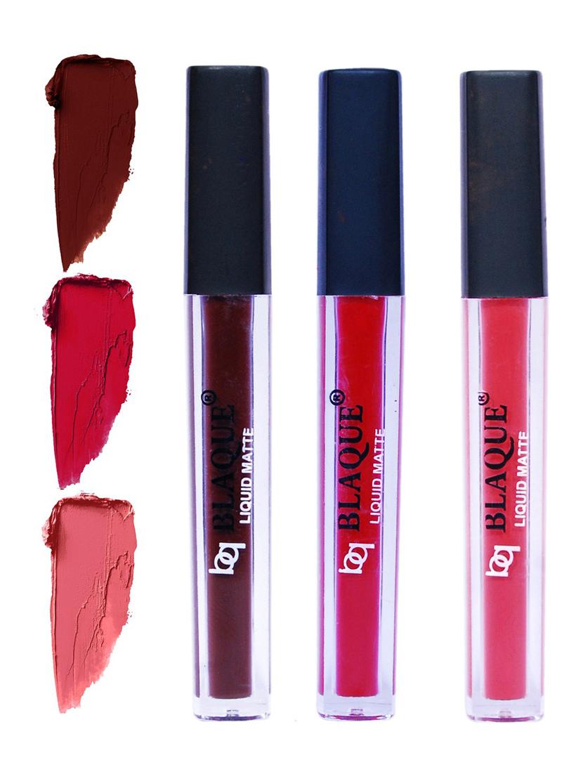 matte liquid lipstick combo of 3 lip color # 106-109-111