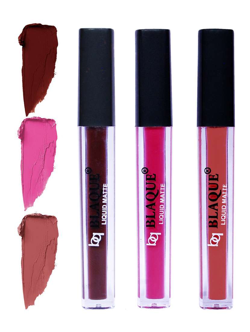 matte liquid lipstick combo of 3 lip color # 106-110-113