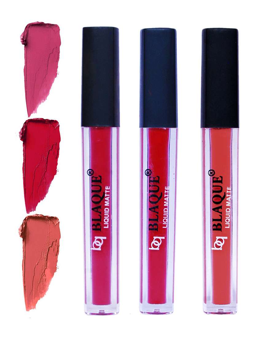 matte liquid lipstick combo of 3 lip color # 108-109-112 - 18767228 -  Zoom Image - 0