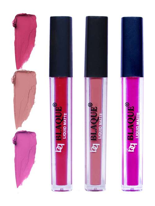 matte liquid lipstick combo of 3 lip color # 108-116-117 - 18767229 -  Standard Image - 0