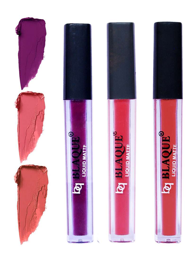 matte liquid lipstick combo of 3 lip color # 103-111-112