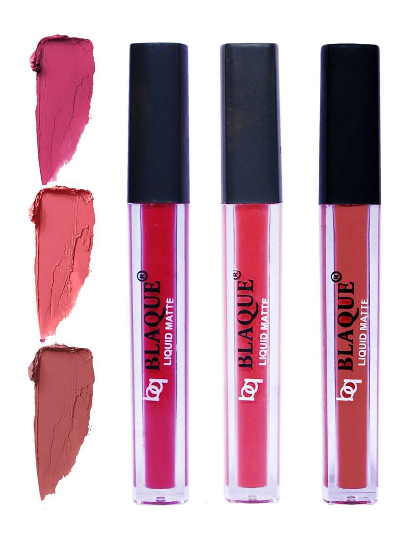 matte liquid lipstick combo of 3 lip color # 108-111-113