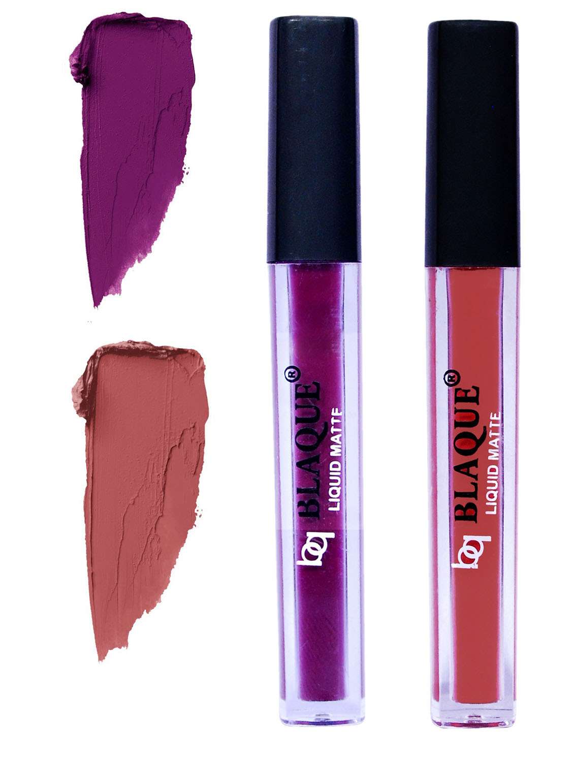 matte liquid lip gloss combo of 2 lipstick # 103-113