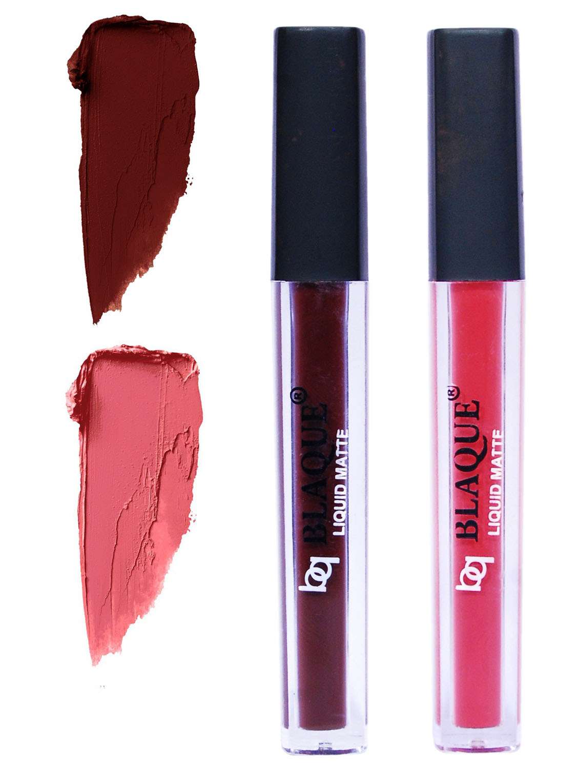matte liquid lip gloss combo of 2 lipstick # 106-111
