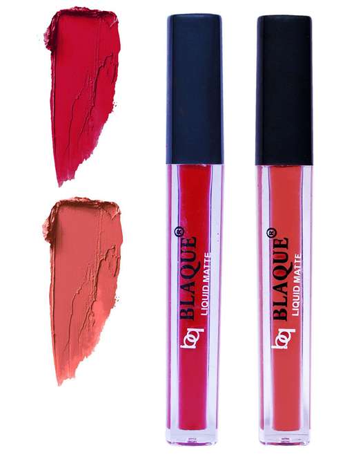 matte liquid lip gloss combo of 2 lipstick # 109-112
