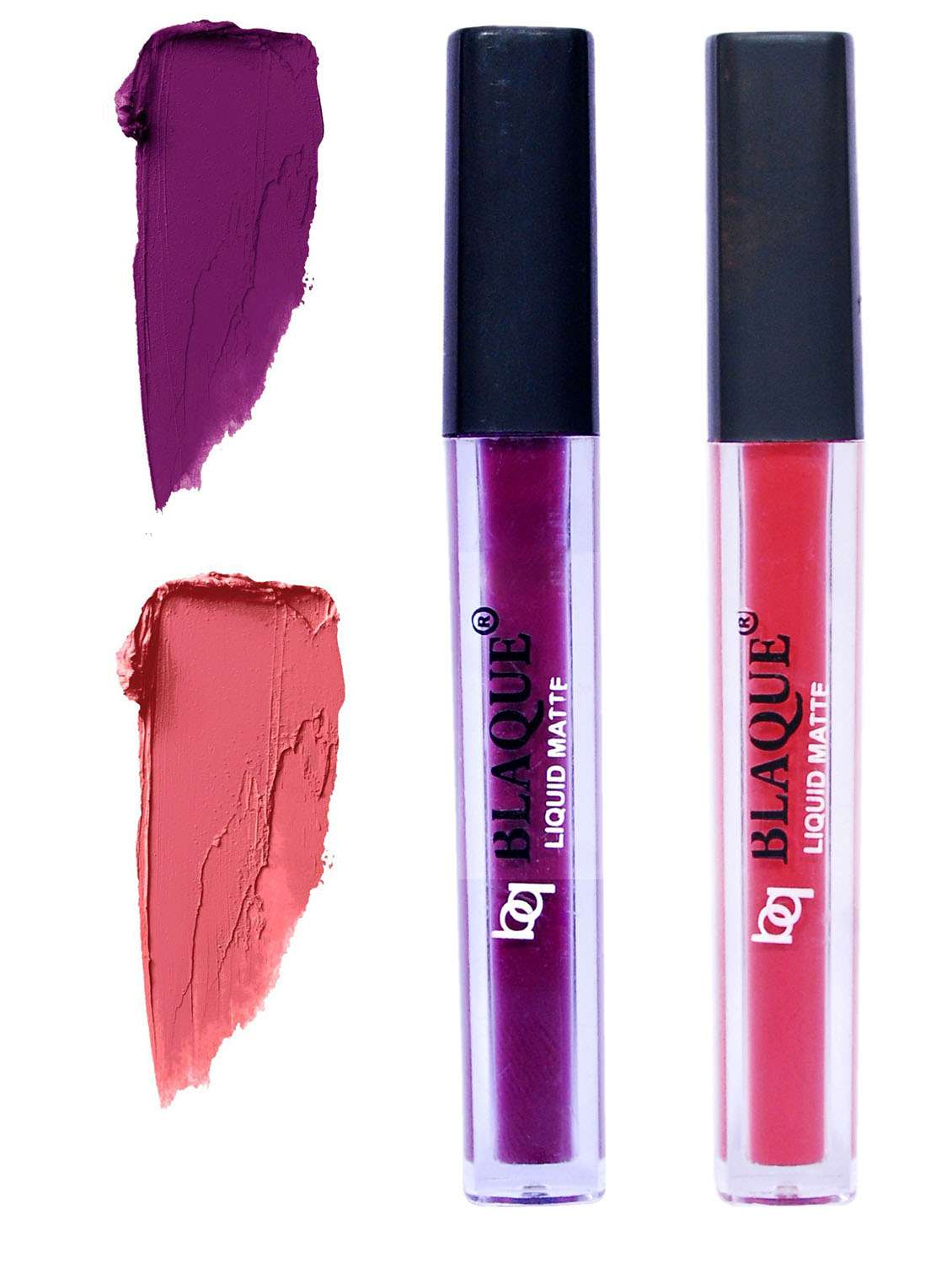 matte liquid lip gloss combo of 2 lipstick # 103-111