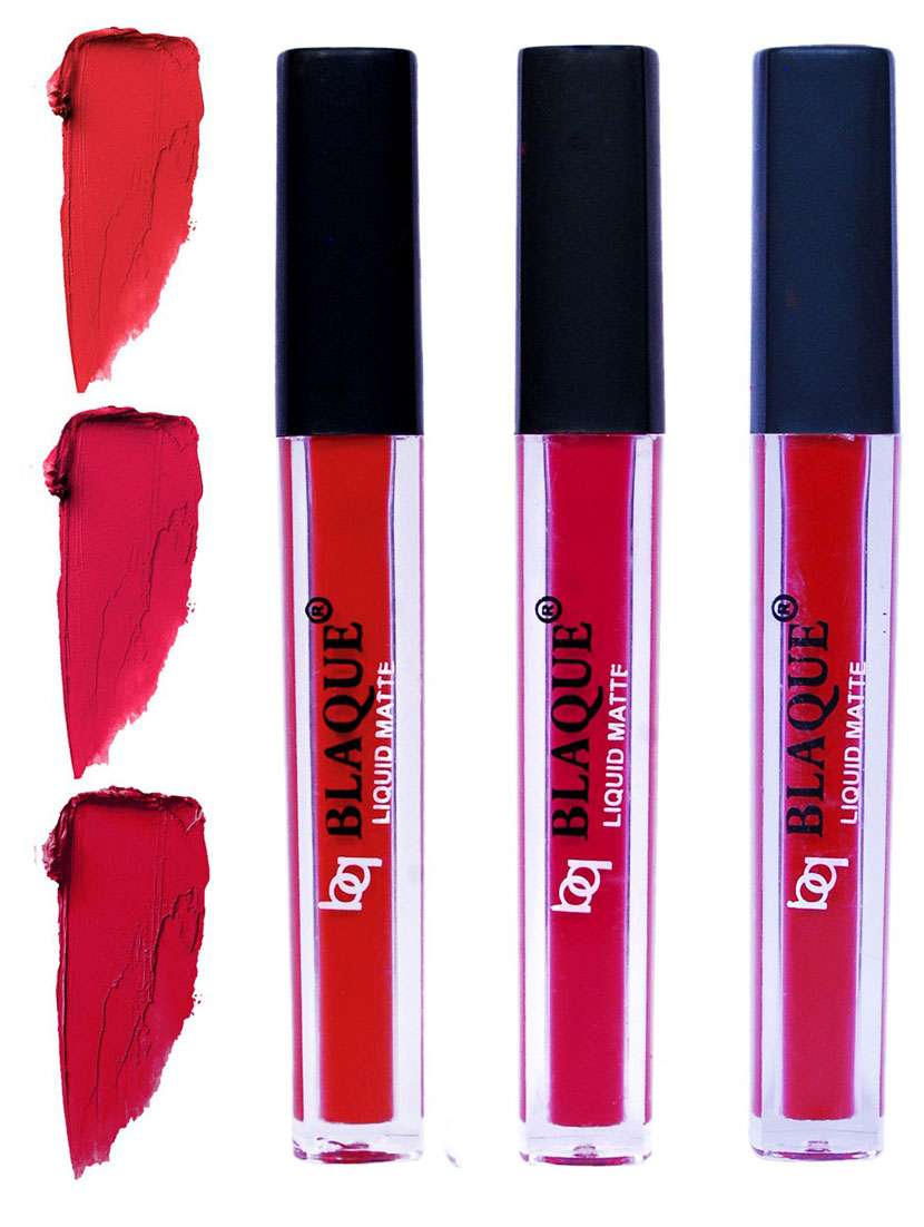 matte liquid lip gloss combo of 3 lipstick # 101-104-109