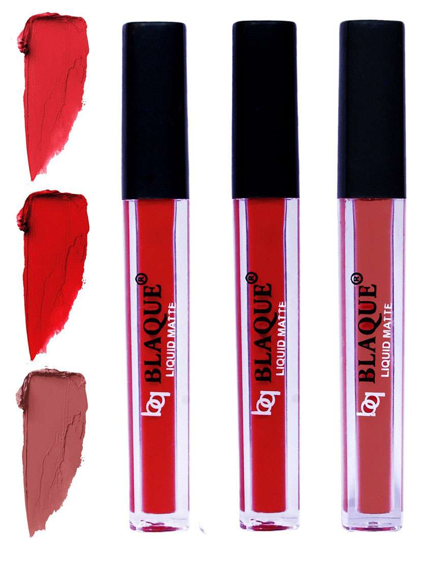 matte liquid lip gloss combo of 3 lipstick # 101-102-113