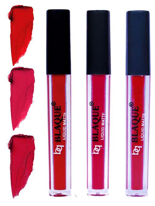 matte liquid lip gloss combo of 3 lipstick # 102-104-109 - 18767529 - Standard Image - 0