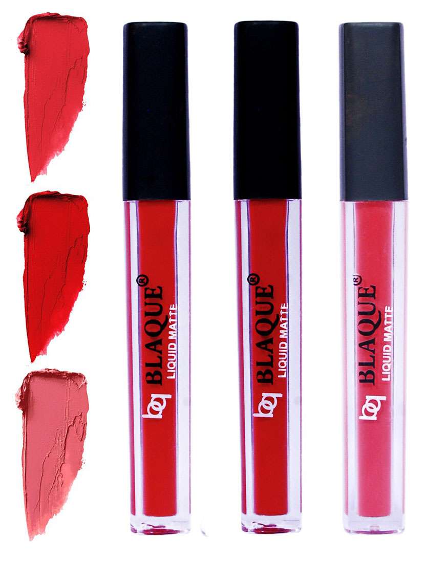 matte liquid lip gloss combo of 3 lipstick # 101-102-111