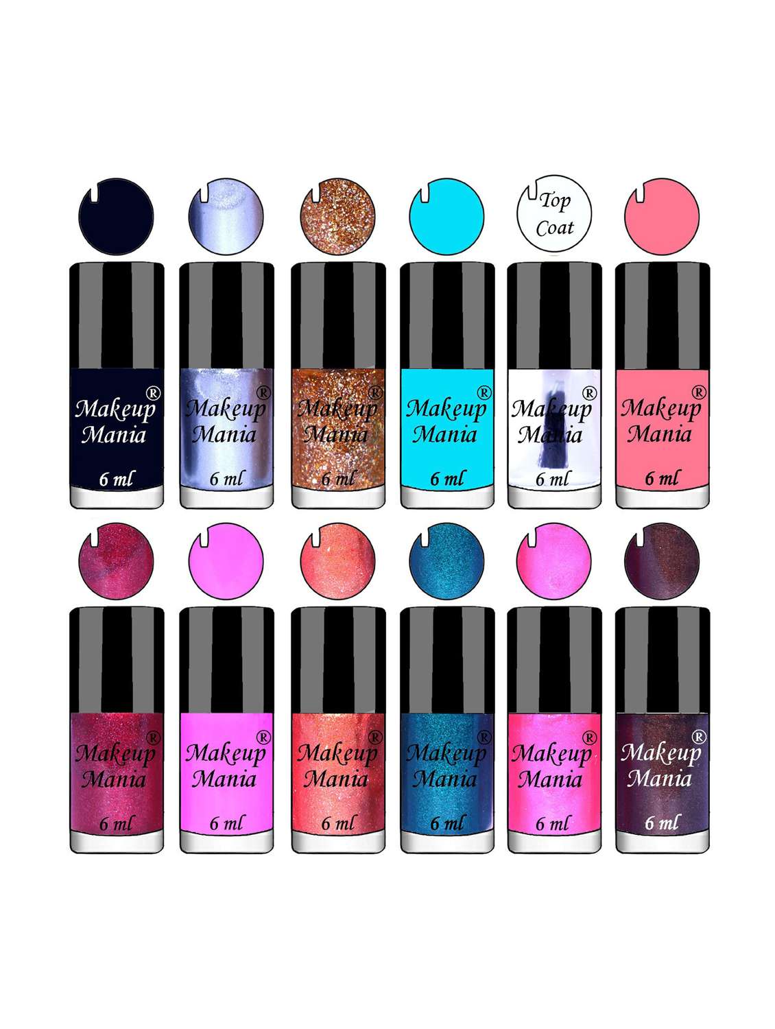 nail polish set::nail polish combo::nail polish::nail paint::matte nail polish