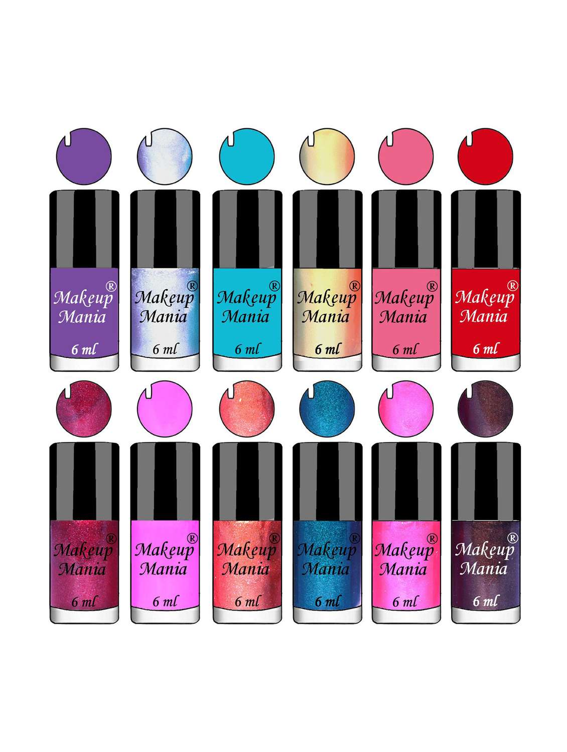 nail polish set::nail polish combo::nail polish::nail paint::matte nail polish