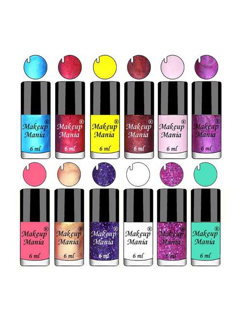 nail polish set::nail polish combo::nail polish::nail paint::matte nail polish - 18768112 -  Standard Image - 0