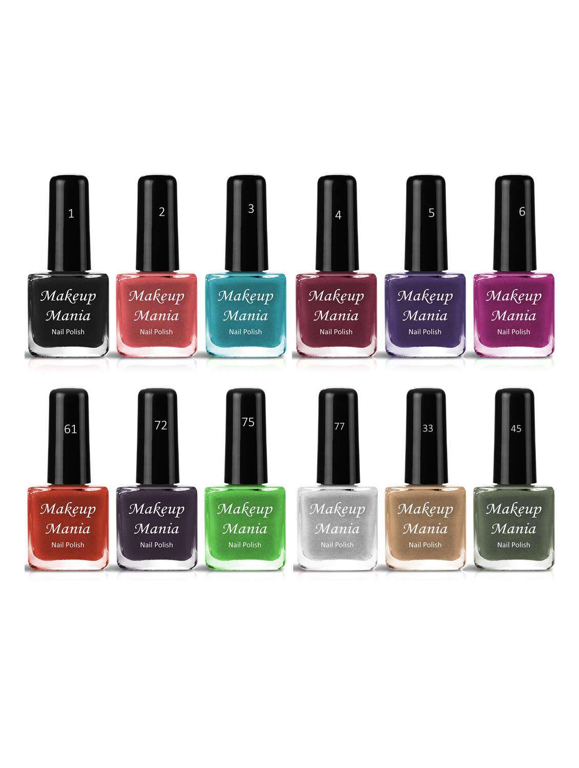 nail polish set::nail polish combo::nail polish::nail paint::matte nail polish