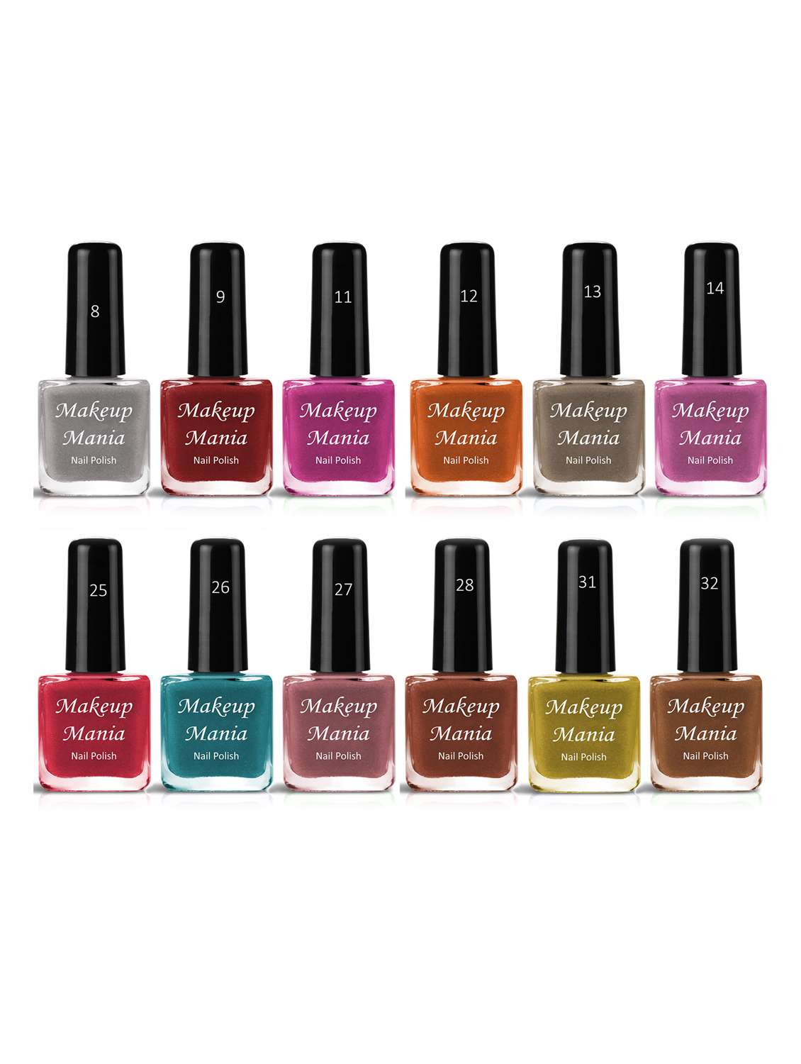 nail polish set::nail polish combo::nail polish::nail paint::matte nail polish