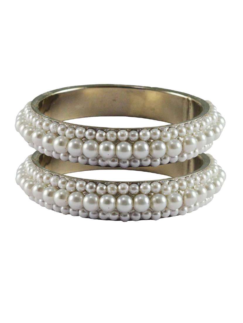 Large White Edison Pearl & Heart Toggle Bracelet – Aurora Creative Jewellery