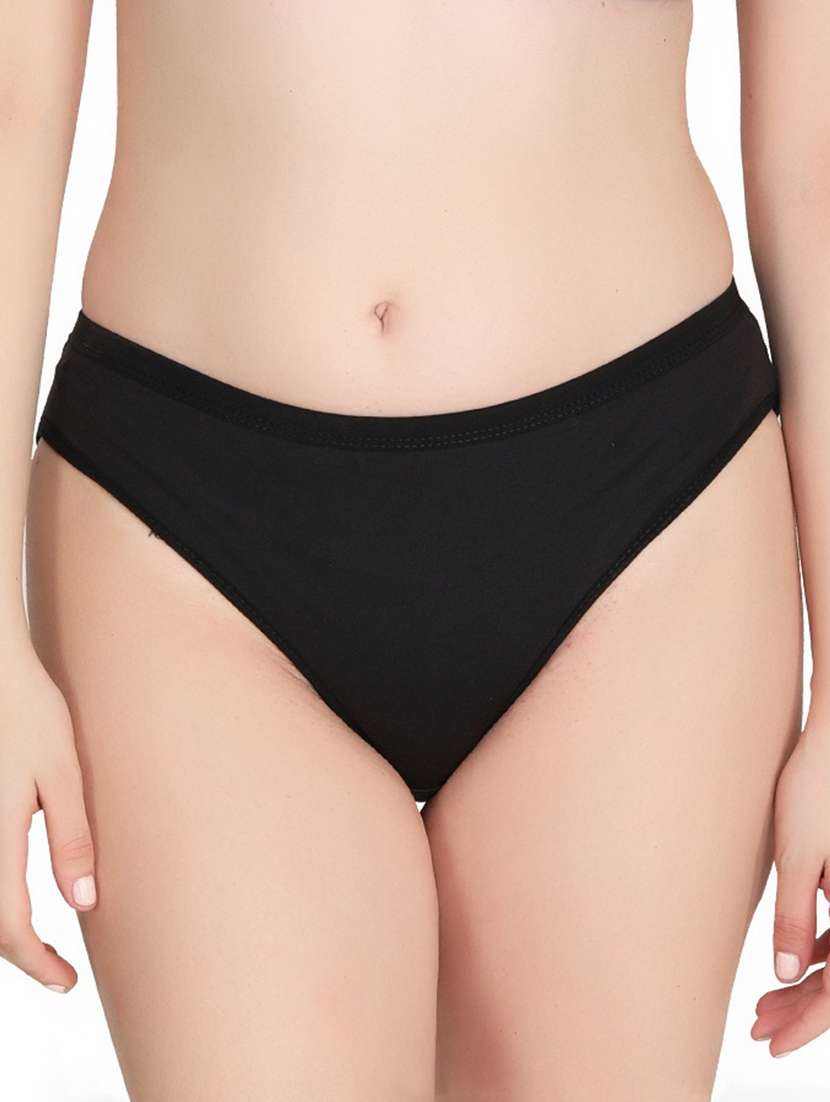 women solid hipster panty