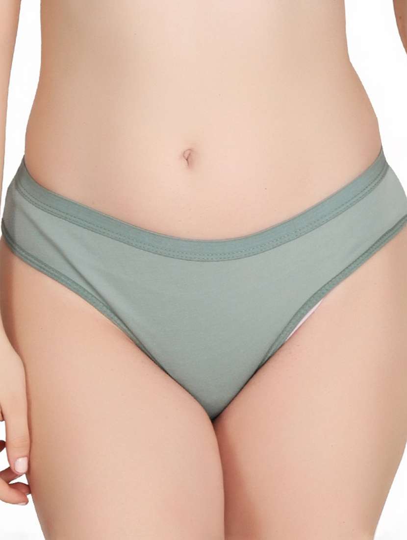 women solid hipster panty