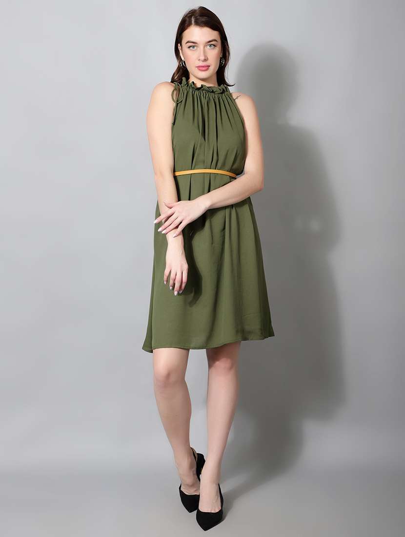 women's  solid dress