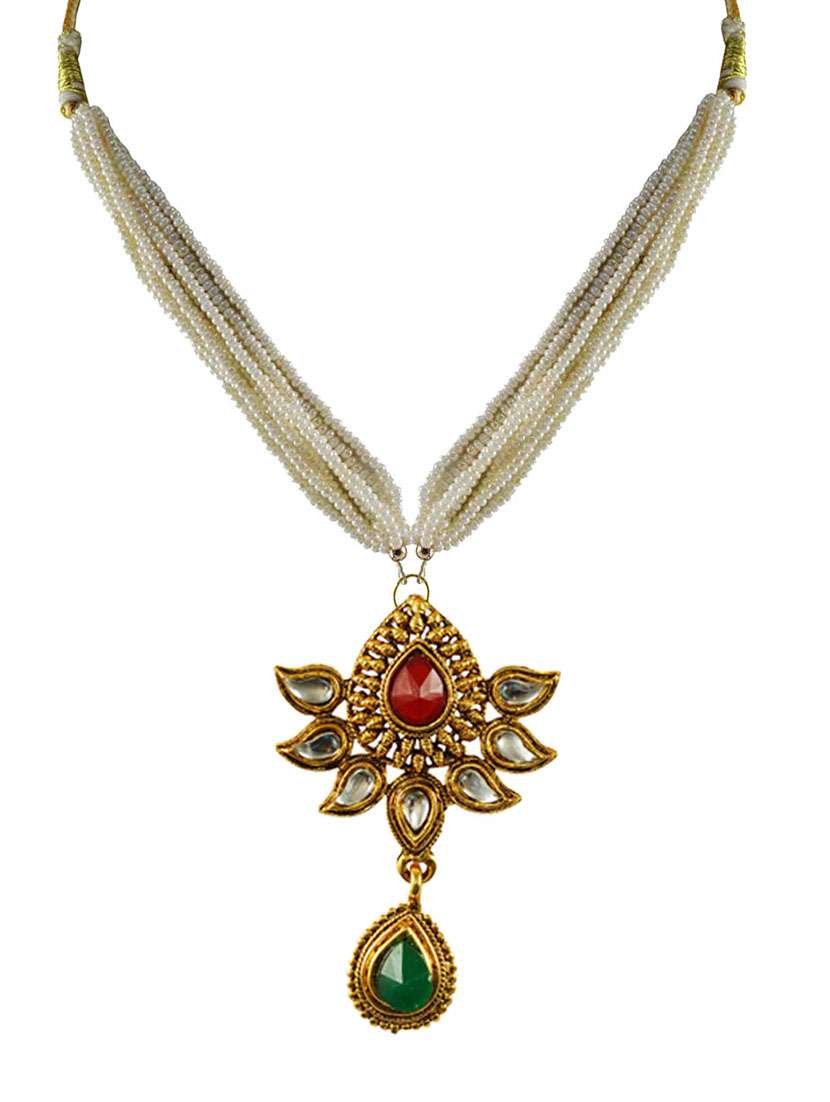 gold brass pendant