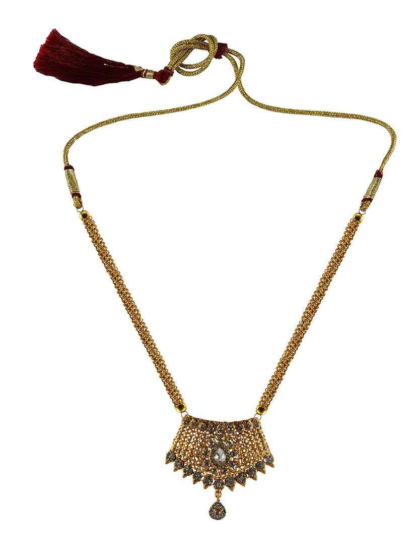 gold brass pendant