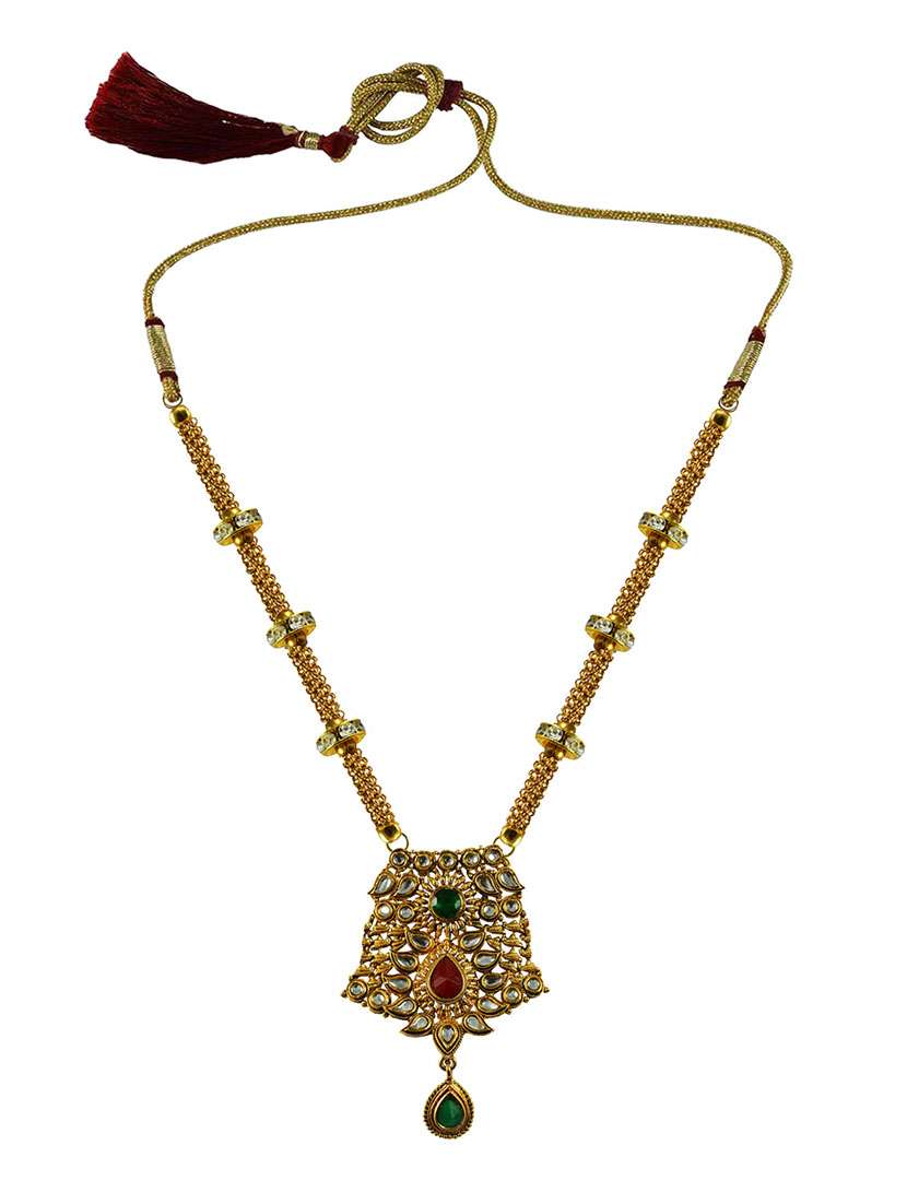 gold brass pendant