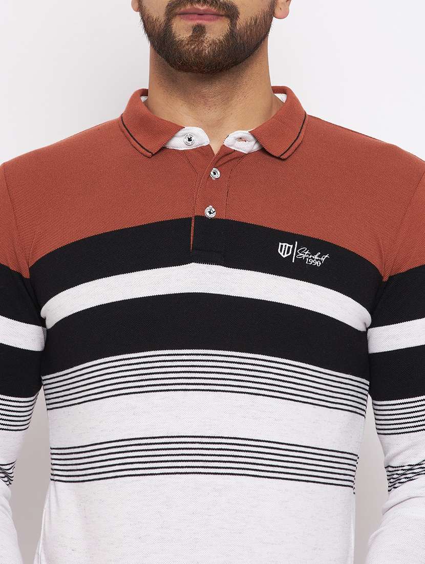 polo neck short sleeved t-shirt - 18801204 -  Standard Image - 3