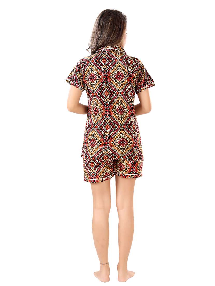 pack of 2printed nightwear combo set - 18801271 - Standard Image - 5