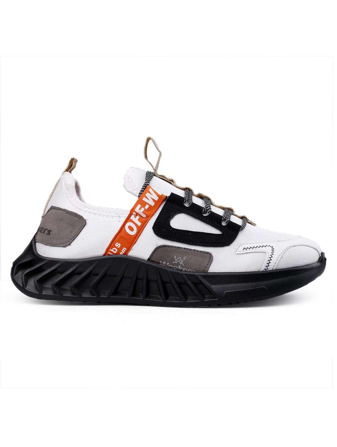 multi colored synthetic lace up sneakers - 18801574 - Standard Image - 3
