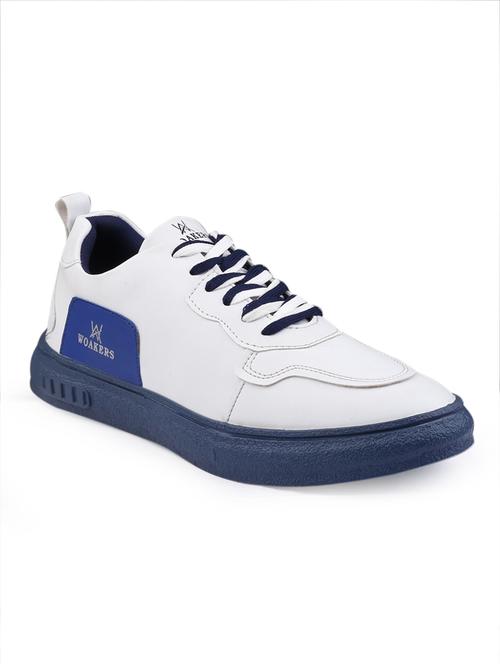 multi colored synthetic lace up sneakers - 18801578 -  Standard Image - 0