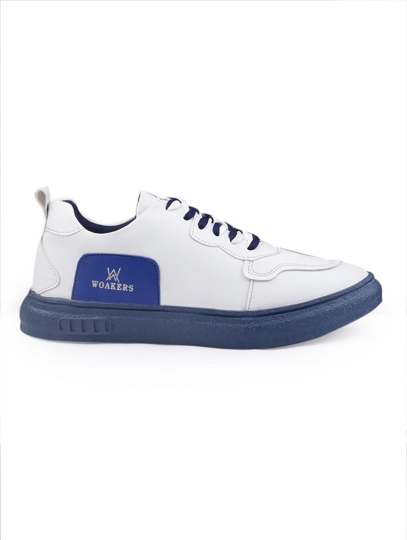 multi colored synthetic lace up sneakers - 18801578 - Standard Image - 3