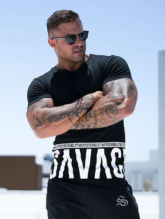 round neck printed t-shirt