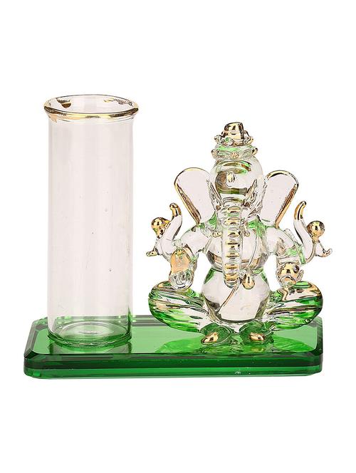 somil dual face intellectual ganesha with pen stand - 18801946 - Standard Image - 0