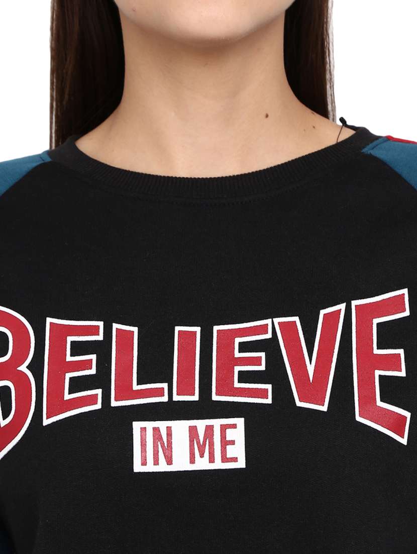 women's color block sweatshirt - 18823076 -  Standard Image - 5