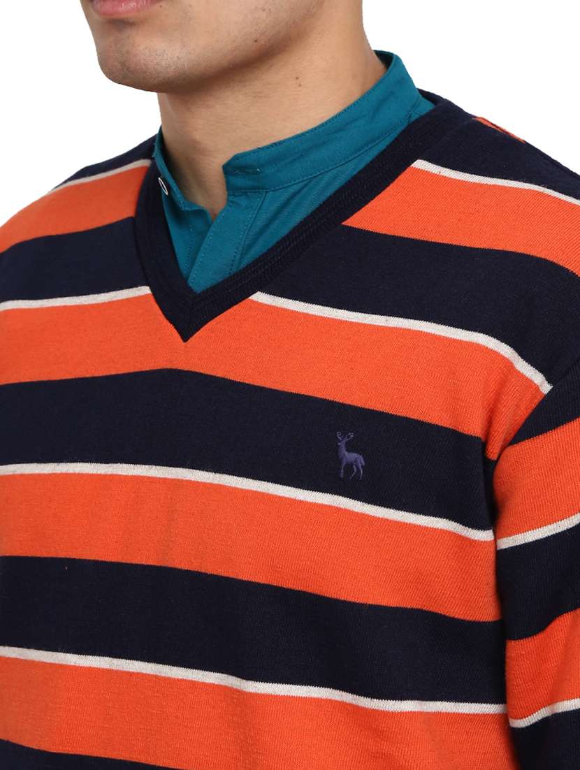 multi colored polyester pullover - 18823109 -  Standard Image - 5