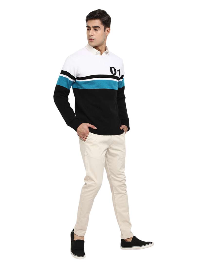 black cotton pullover - 18823112 -  Standard Image - 3