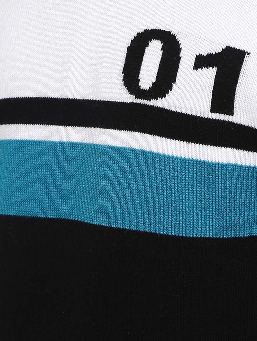 black cotton pullover - 18823112 -  Standard Image - 5