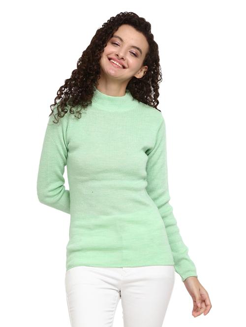 high neck solid pullover - 18823147 -  Standard Image - 0