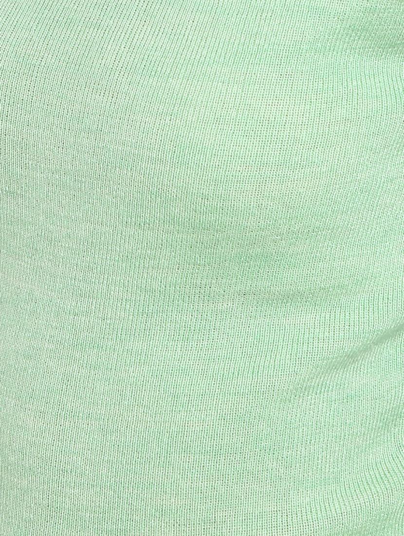 high neck solid pullover - 18823147 - Standard Image - 5