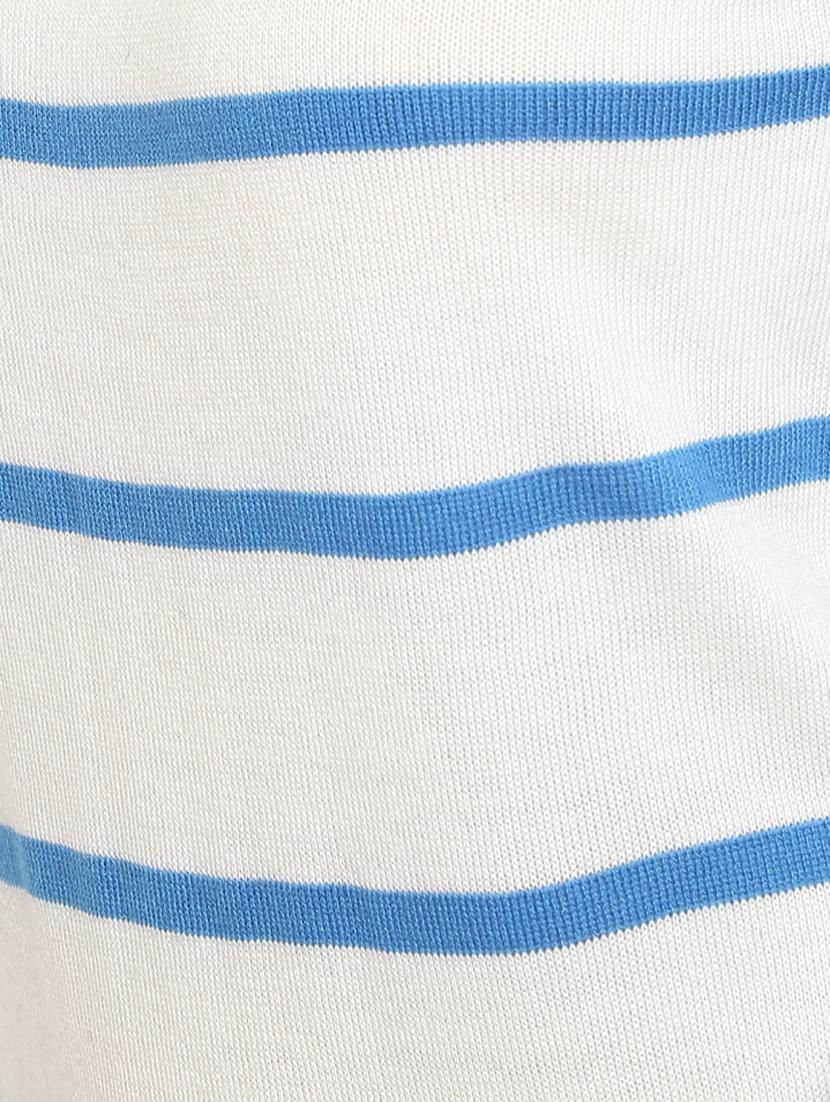 round neck striped pullover - 18823152 - Standard Image - 5