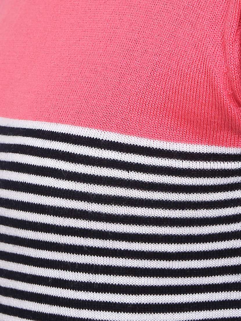 round neck stripes pullover - 18823154 -  Standard Image - 5