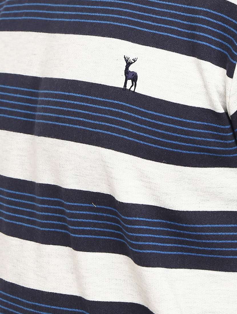 men striped long sleeve regular fit sweatshirt - 18823180 -  Standard Image - 5