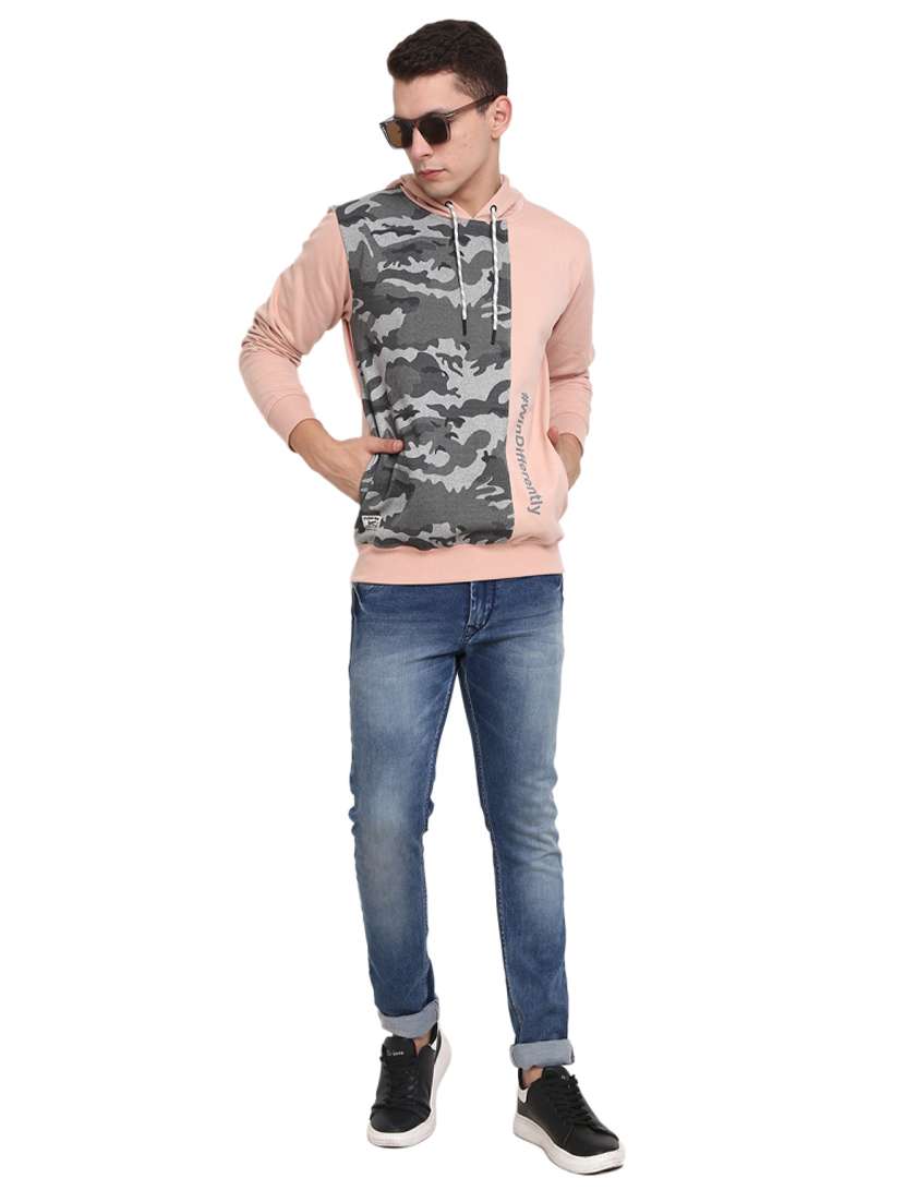 Men Front Print Long Sleeve Regular Fit Sweatshirt - 18823192 -  Standard Image - 3